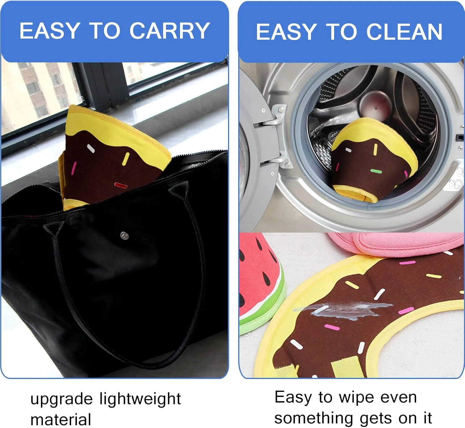 طوق محافظ نرم سگ لیپر، طوق الیزابتی سبک وزن برای سگ ها، طوق های نرم قابل تنظیم برای سگ ها/گربه ها برای جلوگیری از لیسیدن بعد از جراحی، طوق دونات بامزه جایگزین طوق شرم برای حیوانات خانگی (خیلی کوچک)