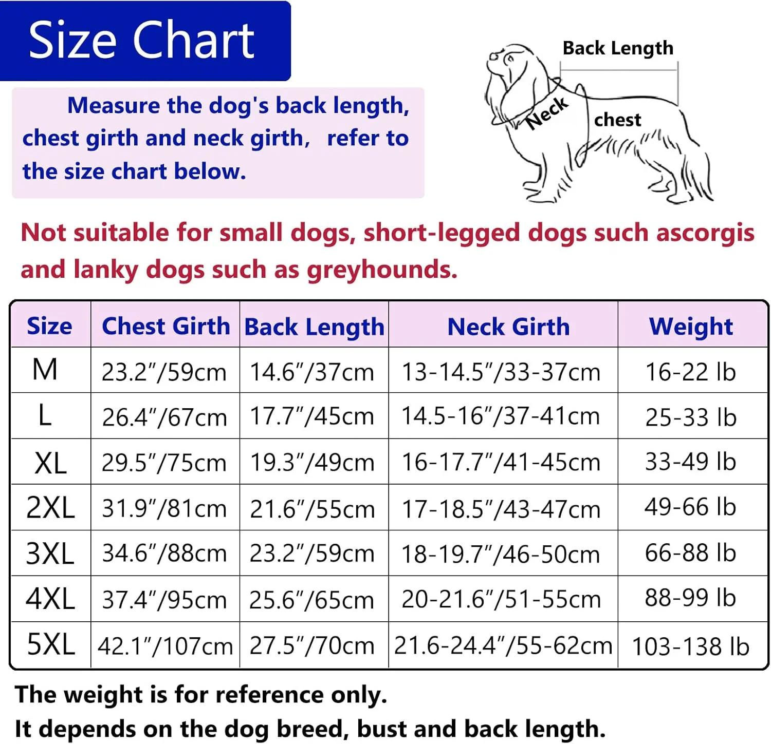 لباس نقاهت سگ برای سگ ها بعد از عمل جراحی، مناسب سگ های ماده و نر سایز متوسط و بزرگ، لباس یکسره برای جلوگیری از ریزش مو، جلوگیری از لیسیدن زخم جراحی، جایگزین قیف سگ