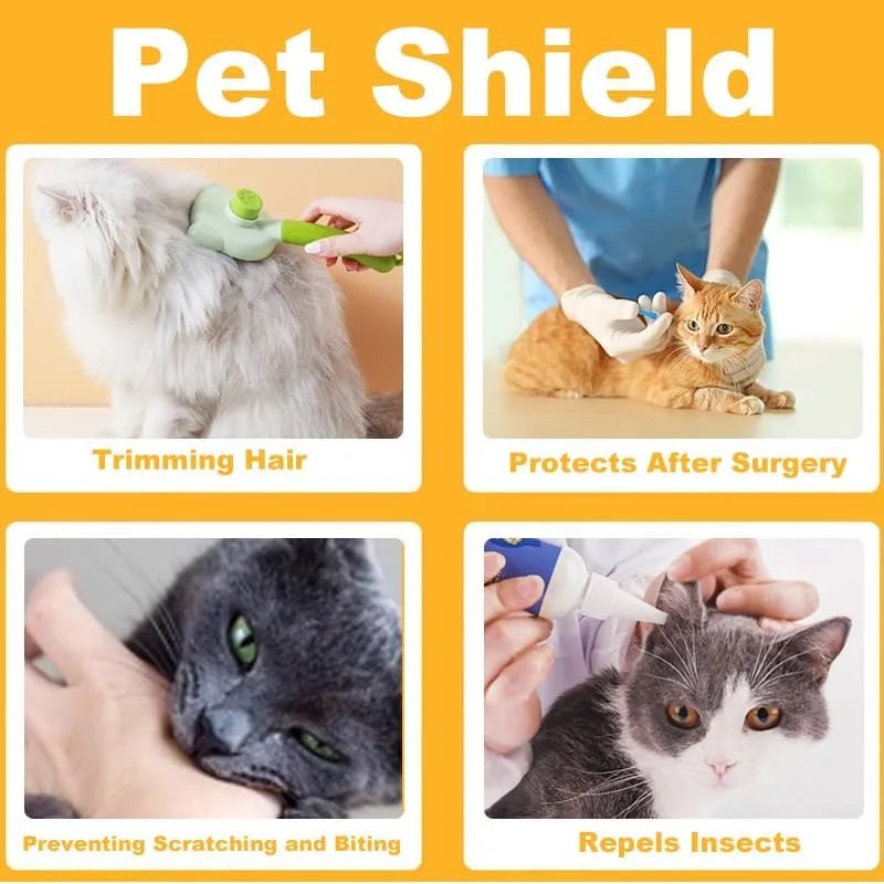 طوق گردنی سگ و گربه کوچک 3 عددی، طوق های ریکاوری قابل تنظیم حیوانات خانگی، طوق الیزابتی پلاستیکی نرم برای سگ، طوق گردنی سگ بعد از جراحی، طوق شفاف گربه برای جلوگیری از لیسیدن (15-18 سانتی متر) طوق گردنی سگ و گربه کوچک 3 عددی، طوق های ریکاوری قابل تنظیم حیوانات خانگی، طوق الیزابتی پلاستیکی نرم برای سگ، طوق گردنی سگ بعد از جراحی، طوق شفاف گربه برای جلوگیری از لیسیدن (15-18 سانتی متر)