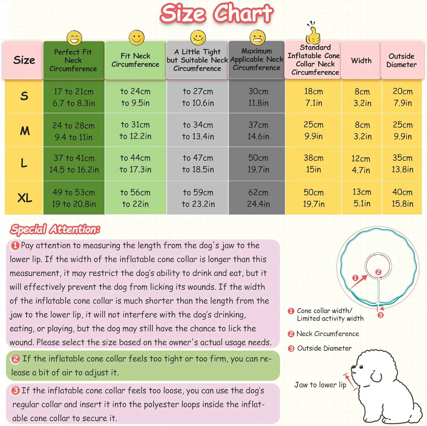 طوق گردنی سگ بعد از عمل، پارچه ضد آب بالش راحت، جایگزین طوق سگ، طوق بادی سگ مدل الیزابتی برای سگ ها (قرمز، XL (دور گردن: 49.98 تا 75.18 سانتی متر)) طوق گردنی سگ بعد از عمل، پارچه ضد آب بالش راحت، جایگزین طوق سگ، طوق بادی سگ مدل الیزابتی برای سگ ها (قرمز، XL (دور گردن: 49.98 تا 75.18 سانتی متر))