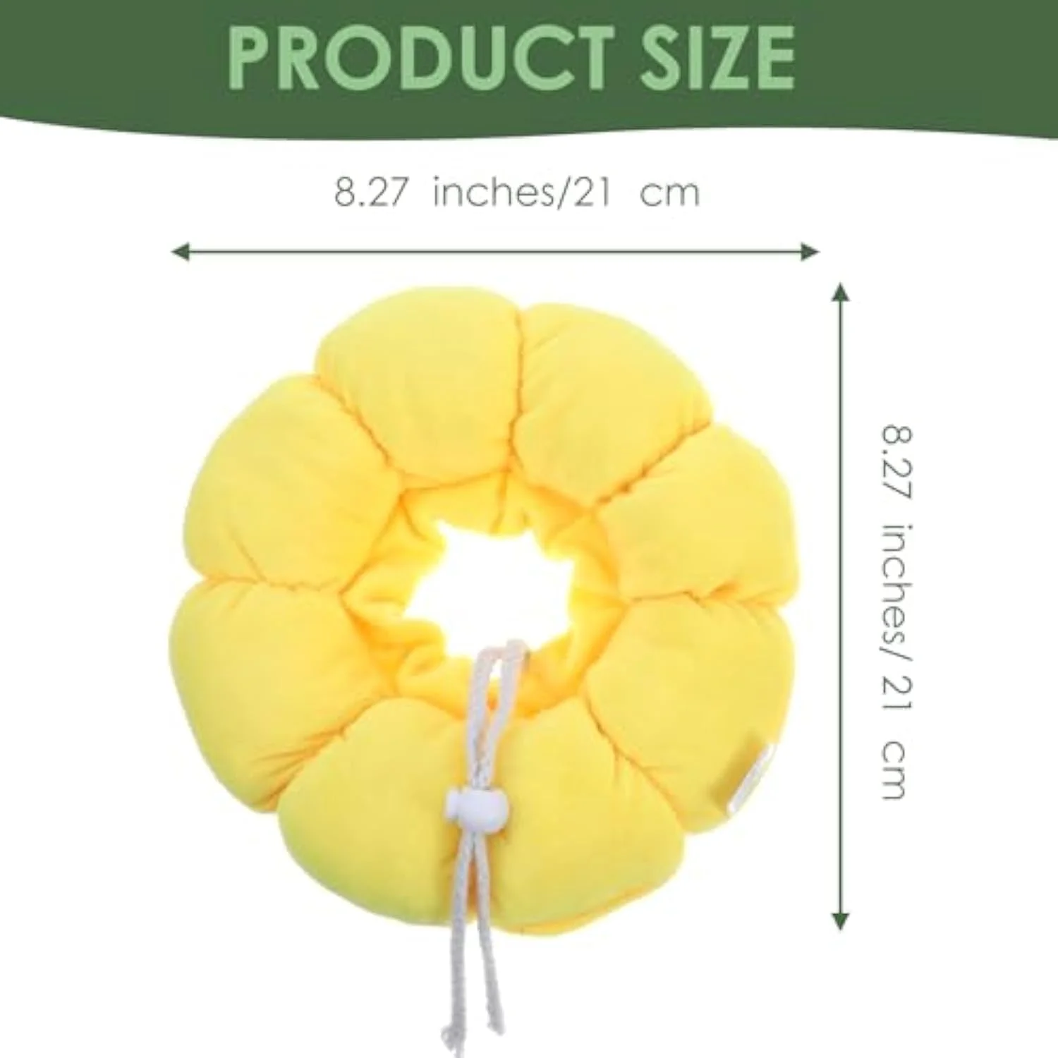 طوق محافظ گردن حیوانات خانگی قابل تنظیم - طوق محافظ التیام زخم با لبه نرم برای حیوانات خانگی/بچه گربه/گربه ها/سگ های کوچک