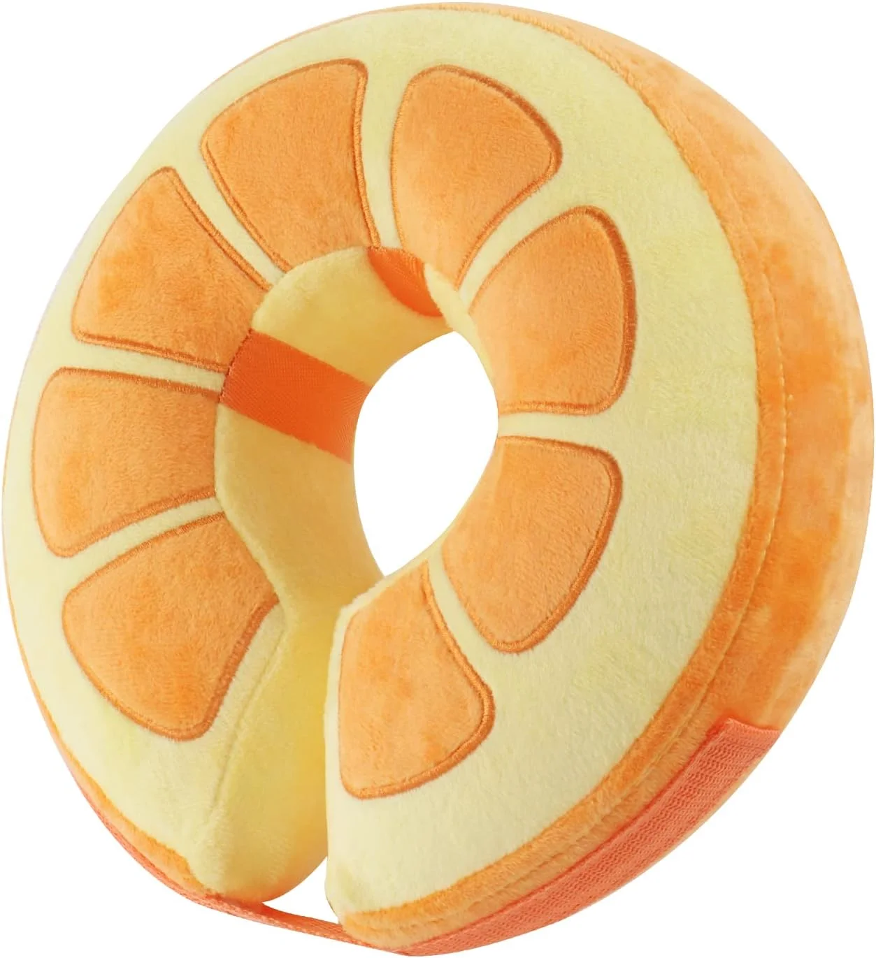 طوق گردنی بادی سگ IEUUMLER، طوق محافظتی دوناتی گردن، طوق نرم قابل تنظیم برای سگ و گربه بعد از جراحی، جلوگیری از گاز گرفتن و خراشیدن FC010، سایز M