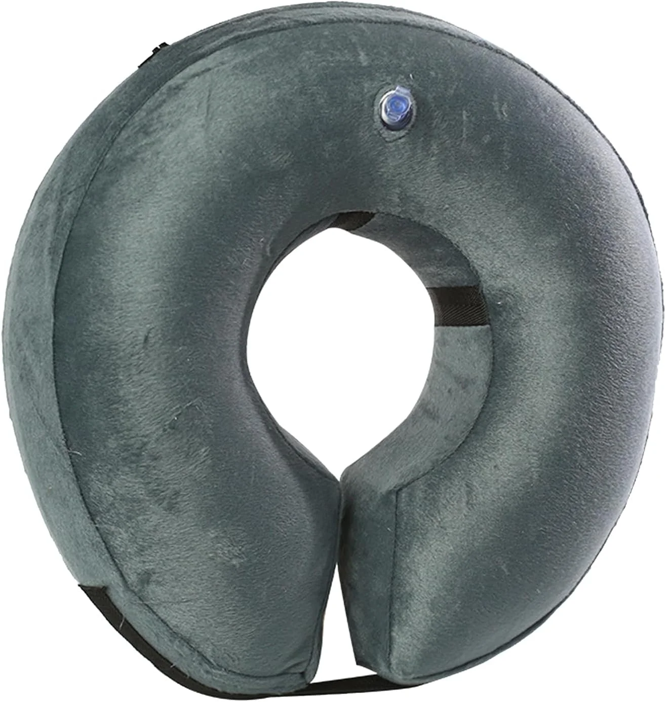 طوق محافظ بادی، طوق سگ بادی، طوق قابل تنظیم، طوق محافظ بادی برای سگ ها، طوق دونات سگ برای بعد از جراحی، قیف برای سگ ها (خاکستری، M)