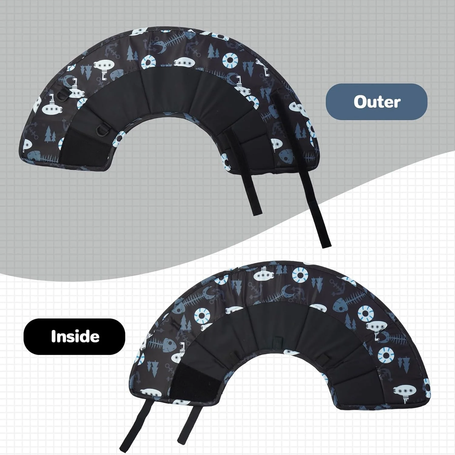 طوق گردنی سگ، طوق های نرم سگ بعد از جراحی برای جلوگیری از لیسیدن پنجه، طوق های ریکاوری راحت برای سگ ها، ضد آب و التیام زخم (مشکی XL) طوق گردنی سگ، طوق های نرم سگ بعد از جراحی برای جلوگیری از لیسیدن پنجه، طوق های ریکاوری راحت برای سگ ها، ضد آب و التیام زخم (مشکی XL)