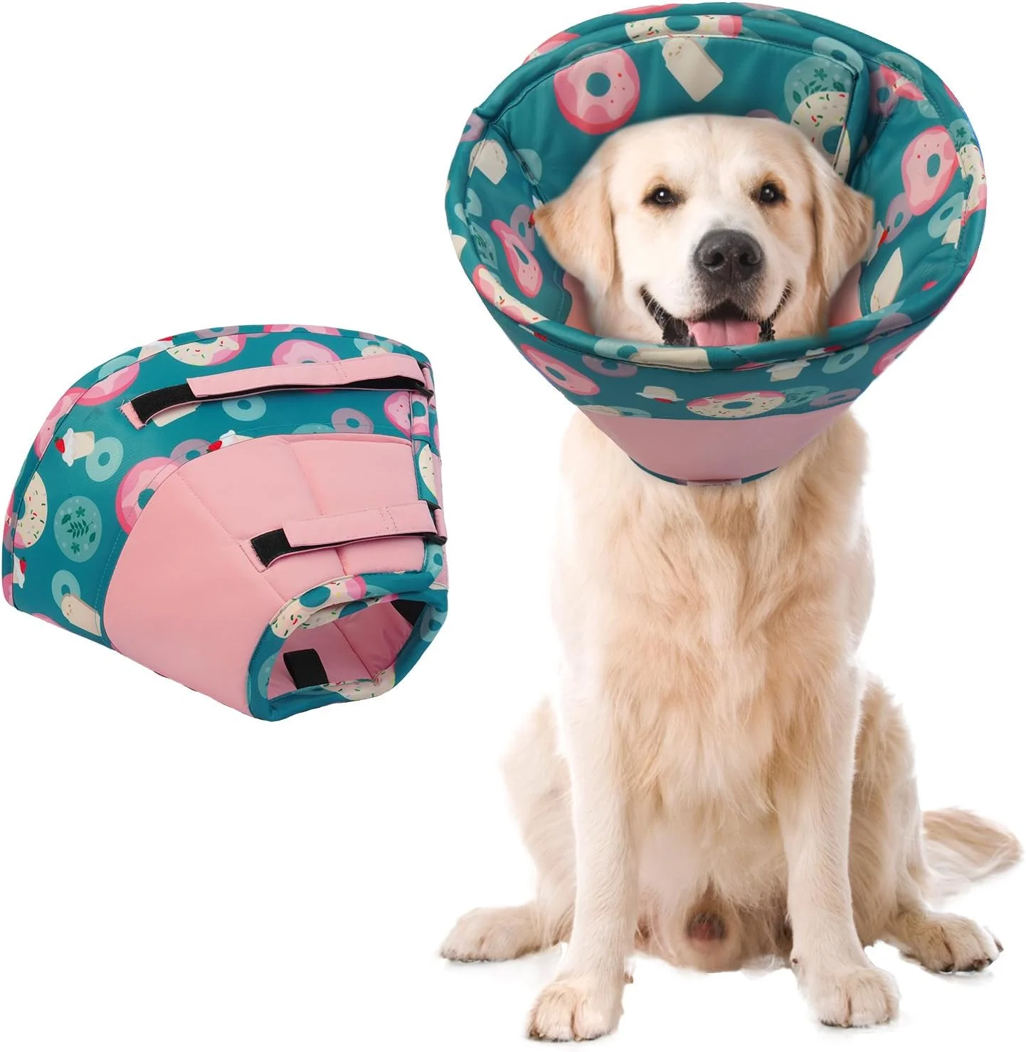 قلاده سگ - قلاده نرم و قابل تنظیم سگ برای محافظت در برابر لیسیدن، ضد آب، جلوگیری از آسیب دیدگی یا زخم، لیسیدن یا خراش (صورتی XL) قلاده سگ - قلاده نرم و قابل تنظیم سگ برای محافظت در برابر لیسیدن، ضد آب، جلوگیری از آسیب دیدگی یا زخم، لیسیدن یا خراش (صورتی XL)