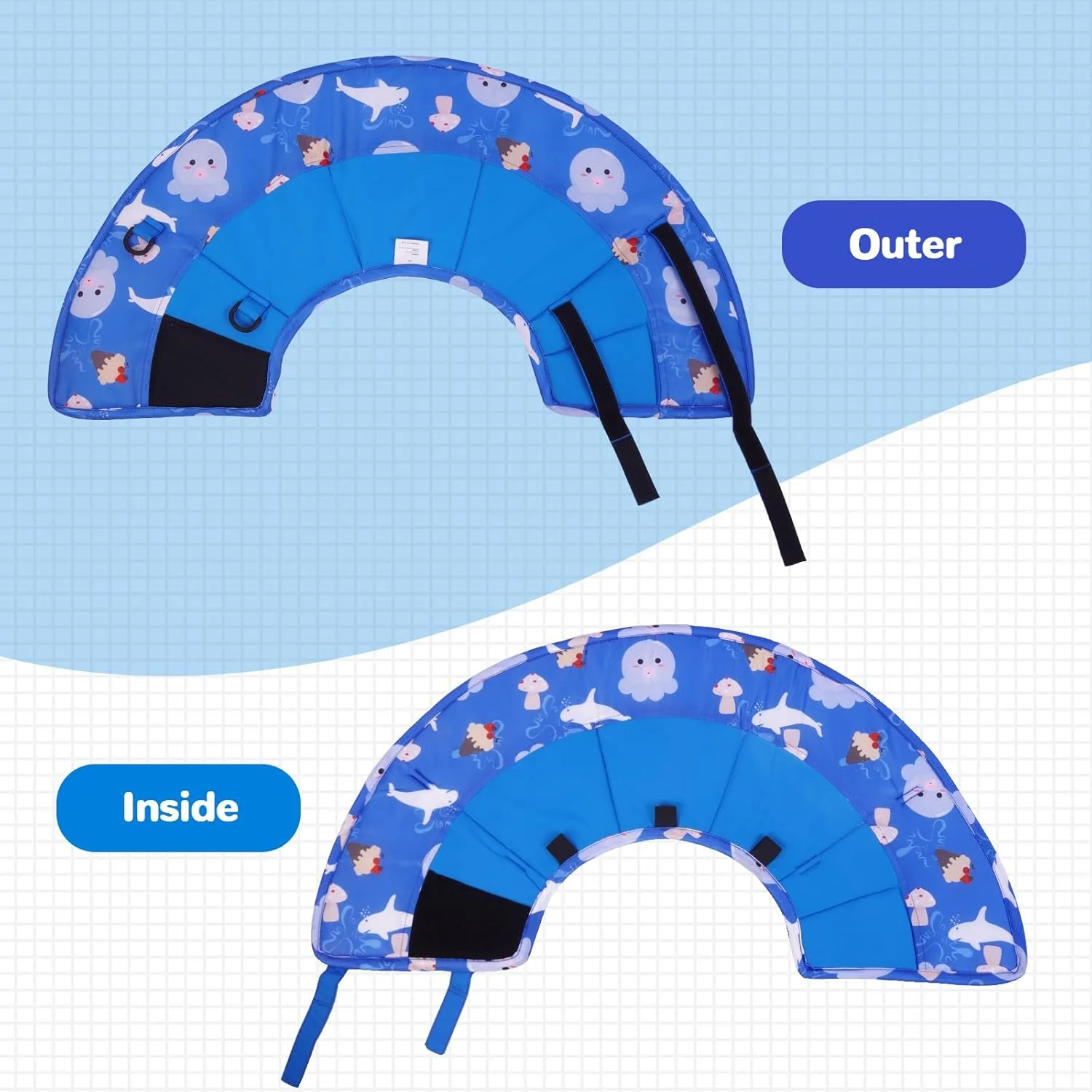 قلاده سگ - قلاده نرم و قابل تنظیم سگ برای محافظت در برابر لیسیدن، ضد آب، محافظت از آسیب ها یا زخم ها، لیسیدن یا خراش (آبی تیره XL) قلاده سگ - قلاده نرم و قابل تنظیم سگ برای محافظت در برابر لیسیدن، ضد آب، محافظت از آسیب ها یا زخم ها، لیسیدن یا خراش (آبی تیره XL)