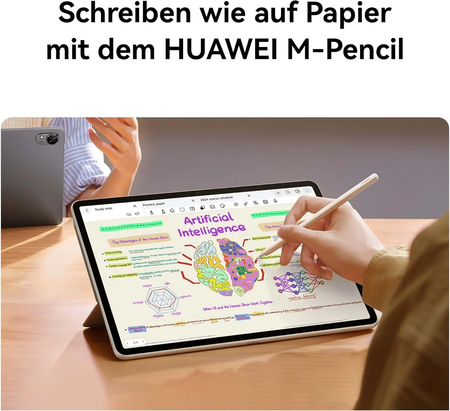 تبلت HUAWEI MatePad 11.5 اینچ S نسخه PaperMatte، 8 گیگابایت رم + 256 گیگابایت حافظه داخلی، پشتیبانی از M Pen NearLink، کیبورد جداشدنی، نمایشگر 2.8K FullView، نرخ نوسازی بالا 144 هرتز، خاکستری فضایی تبلت HUAWEI MatePad 11.5 اینچ S نسخه PaperMatte، 8 گیگابایت رم + 256 گیگابایت حافظه داخلی، پشتیبانی از M Pen NearLink، کیبورد جداشدنی، نمایشگر 2.8K FullView، نرخ نوسازی بالا 144 هرتز، خاکستری فضایی