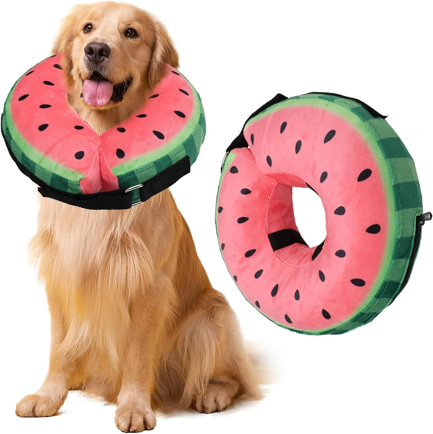 قلاده بادی سگ، محافظ ضد نشت، قلاده محافظ قابل تنظیم، قلاده بادی سگ با سگک قابل تنظیم برای بهبودی پس از جراحی یا زخم قلاده بادی سگ، محافظ ضد نشت، قلاده محافظ قابل تنظیم، قلاده بادی سگ با سگک قابل تنظیم برای بهبودی پس از جراحی یا زخم