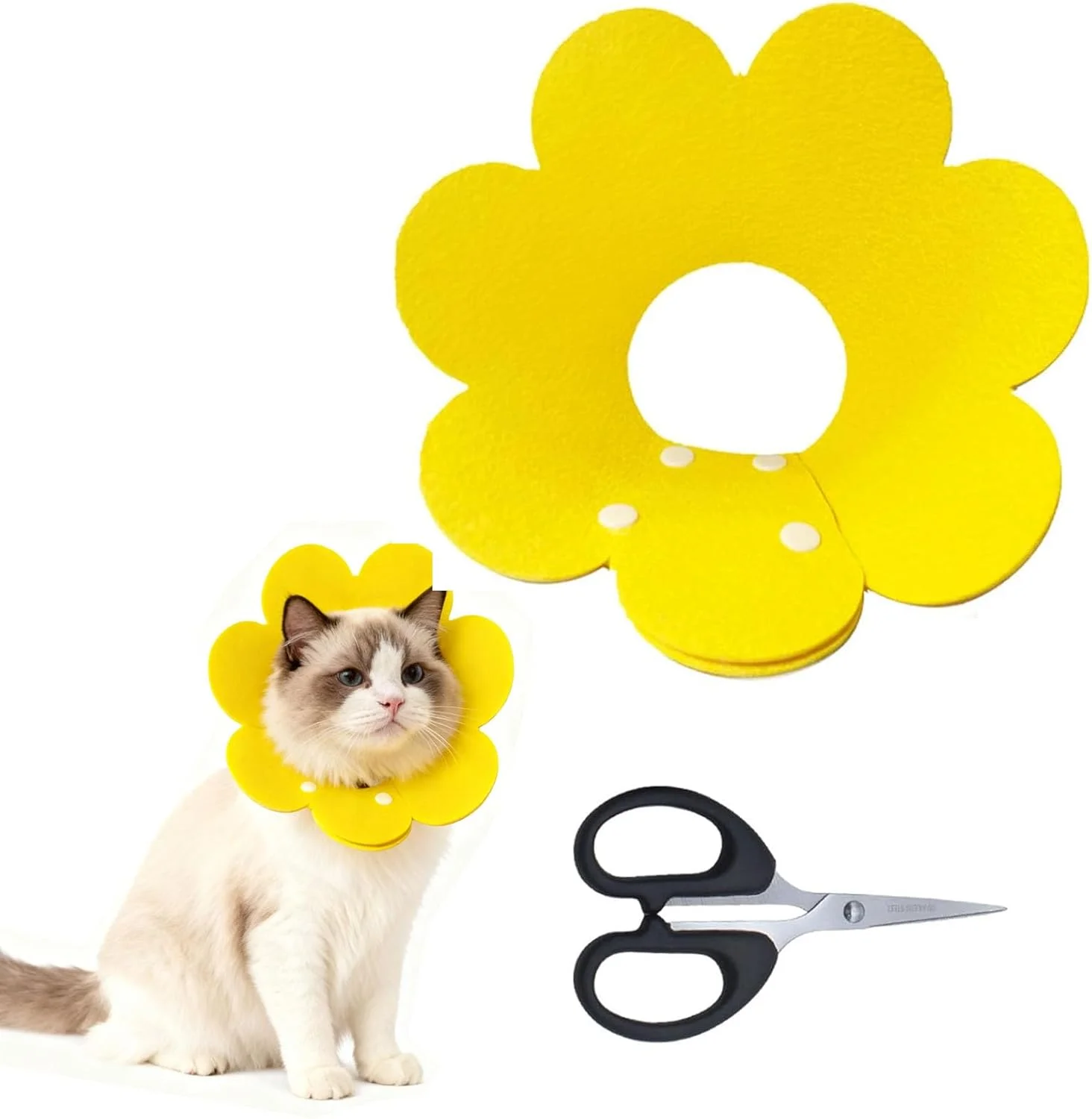 قلاده گربه، قلاده ترمیمی، قلاده گربه قابل تنظیم، قلاده نرم برای گربه ها، قلاده آفتابگردان گربه برای بعد از جراحی، برای سگ ها و گربه های کوچک قلاده گربه، قلاده ترمیمی، قلاده گربه قابل تنظیم، قلاده نرم برای گربه ها، قلاده آفتابگردان گربه برای بعد از جراحی، برای سگ ها و گربه های کوچک