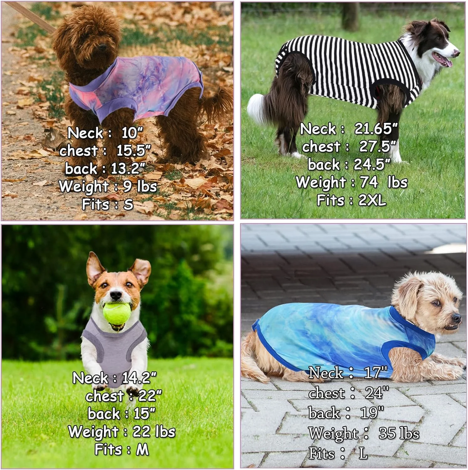 لباس نقاهت جراحی سگ، لباس بعد از عمل جراحی برای سگ های ماده و نر، لباس یکسره تنفسی ضد لیسیدن سگ لباس نقاهت جراحی سگ، لباس بعد از عمل جراحی برای سگ های ماده و نر، لباس یکسره تنفسی ضد لیسیدن سگ