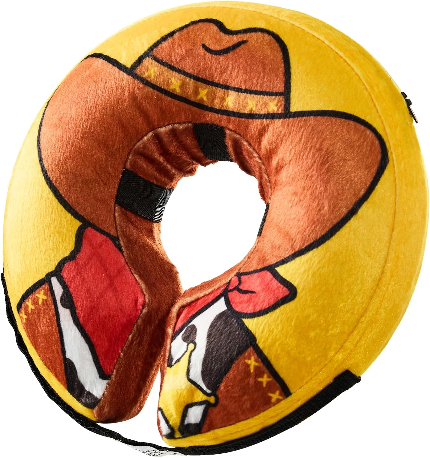 طوق محافظ بادی بنکمیت برای سگ و گربه - طوق نرم برای دوران نقاهت حیوانات خانگی، دید را مسدود نمی کند (بسیار بزرگ، کابوی)