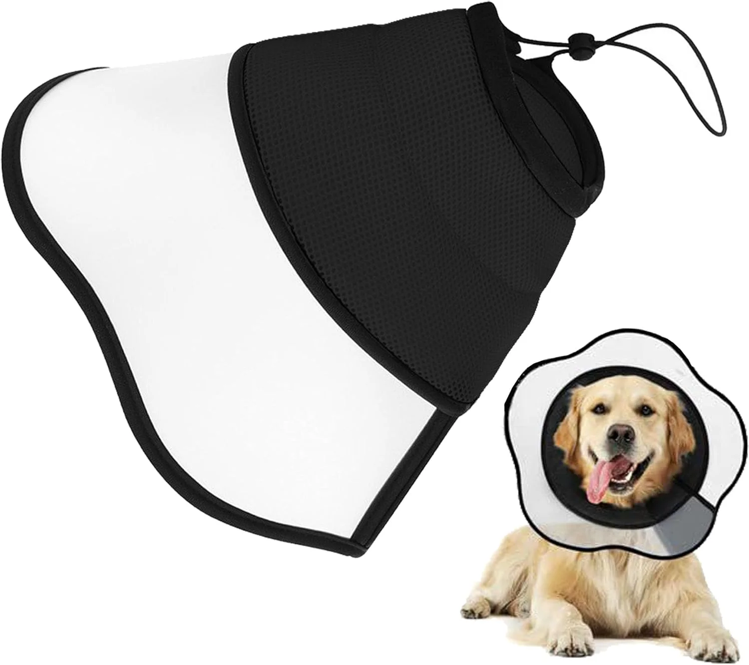 طوق محافظ سگ یومینگ، طوق محافظ نرم، طوق ریکاوری قابل تنظیم، گردنبند الیزابتی برای حیوانات خانگی، بعد از جراحی، زخم ها، جلوگیری از گاز گرفتن و لیسیدن زخم، سایز XL طوق محافظ سگ یومینگ، طوق محافظ نرم، طوق ریکاوری قابل تنظیم، گردنبند الیزابتی برای حیوانات خانگی، بعد از جراحی، زخم ها، جلوگیری از گاز گرفتن و لیسیدن زخم، سایز XL