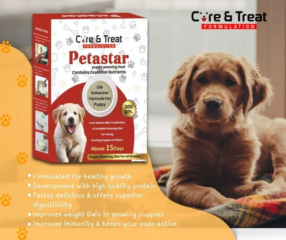 پودر شیر تقویتی 300 گرمی | غذای سگ | غذای کمکی برای از شیر گرفتن توله سگ ها | بهبود ایمنی و هضم برای توله ها