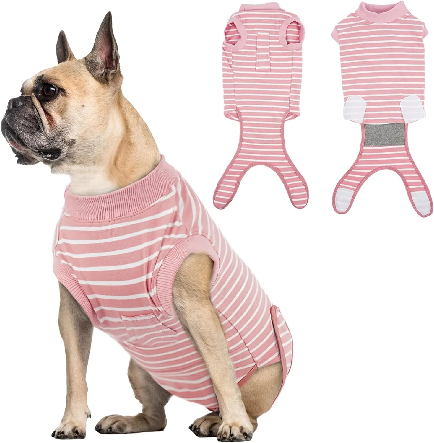 لباس نقاهت حیوانات خانگی، تنفسی، مناسب برای جراحی، محافظت از زخم های شکمی و پوست، ضد نشت، جلوگیری از لیسیدن، گاز گرفتن و خراشیدن (S) لباس نقاهت حیوانات خانگی، تنفسی، مناسب برای جراحی، محافظت از زخم های شکمی و پوست، ضد نشت، جلوگیری از لیسیدن، گاز گرفتن و خراشیدن (S)