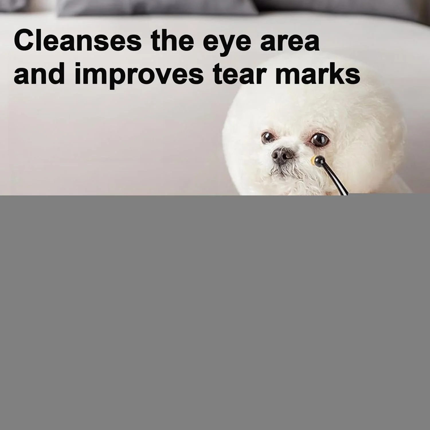 پاک کننده لکه اشک توله سگ - 30 گرم پاک کننده ملایم چشم حیوانات خانگی - عملکرد سریع برای سگ ها مناسب برای نظافت منزل، حمام، مسافرت، کمپینگ و دامپزشکی