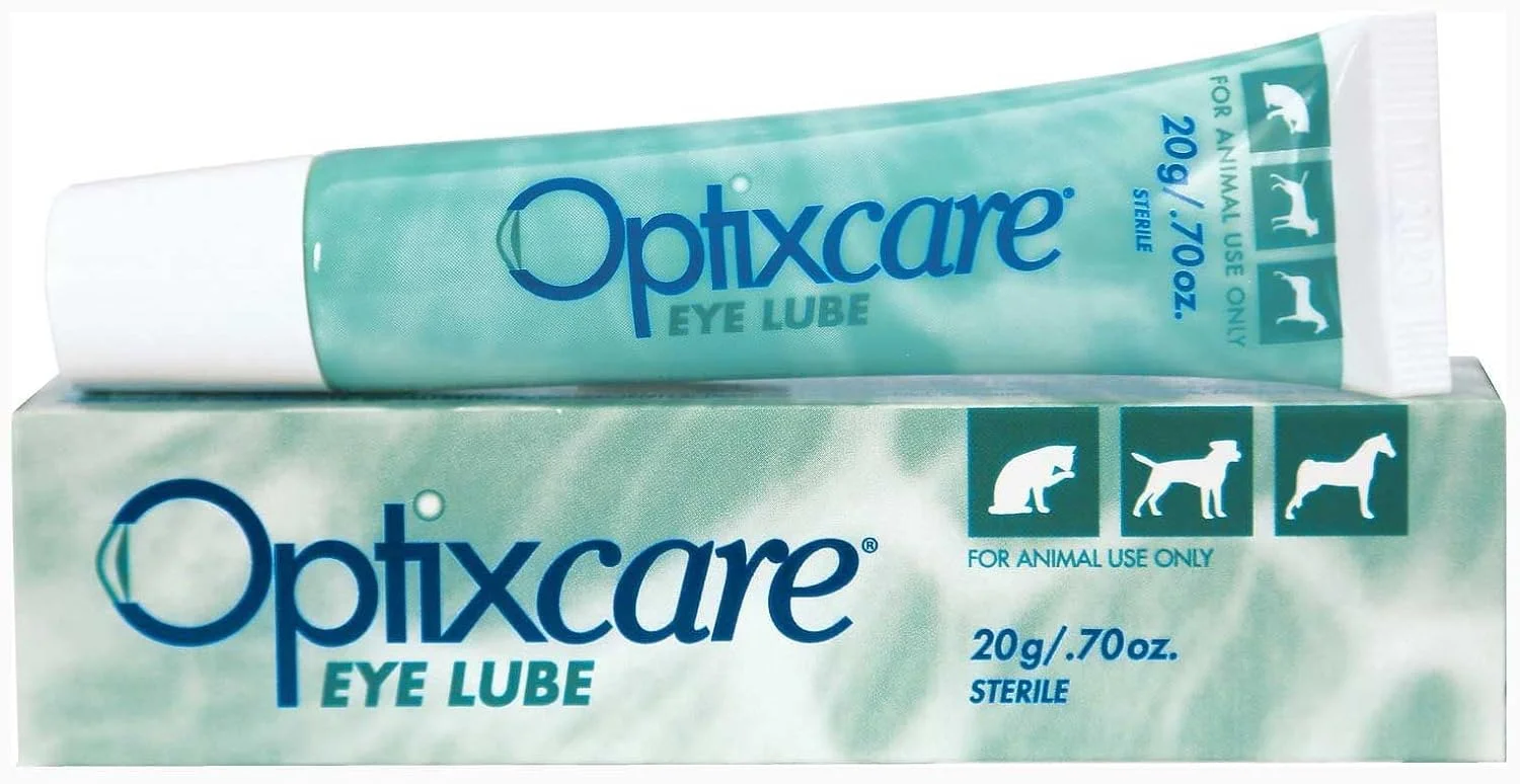 روغن روان کننده چشم حیوانات خانگی OptixCare Aventix مناسب سگ و گربه 20 گرم