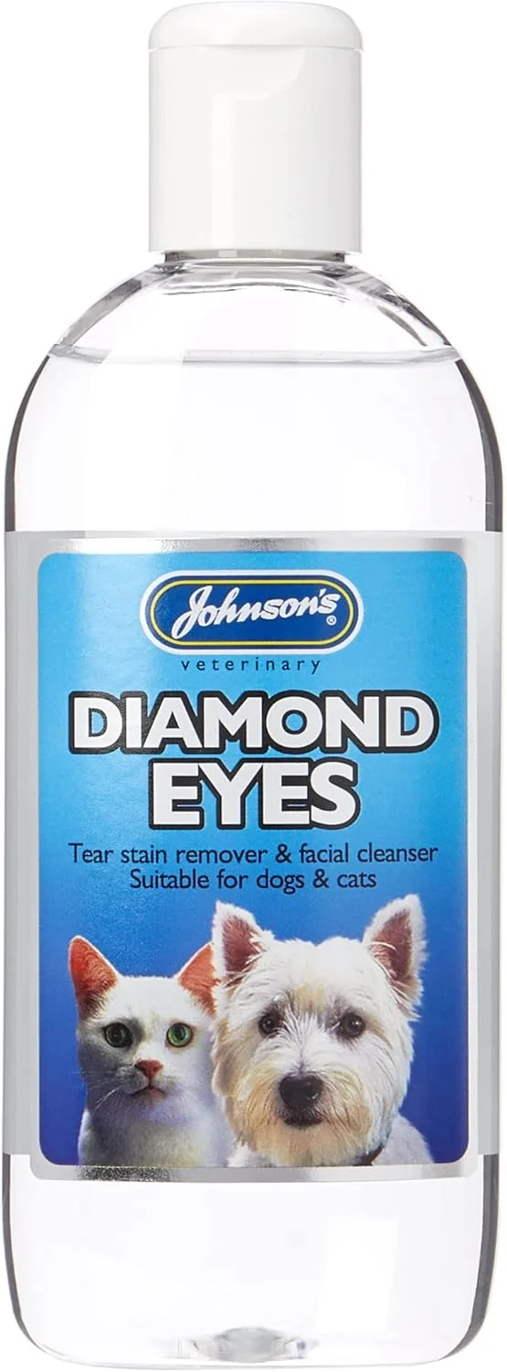 محلول پاک کننده لکه اشک چشم جانسونز برای گربه و سگ 250 میلی لیتر 350 گرم - بسته ویژه