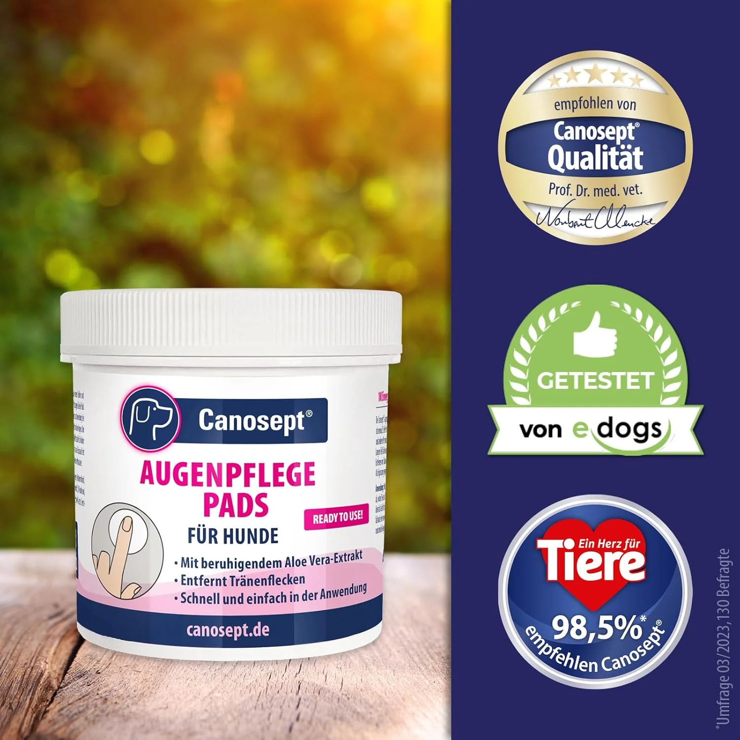 پدهای مراقبت از چشم Canosept