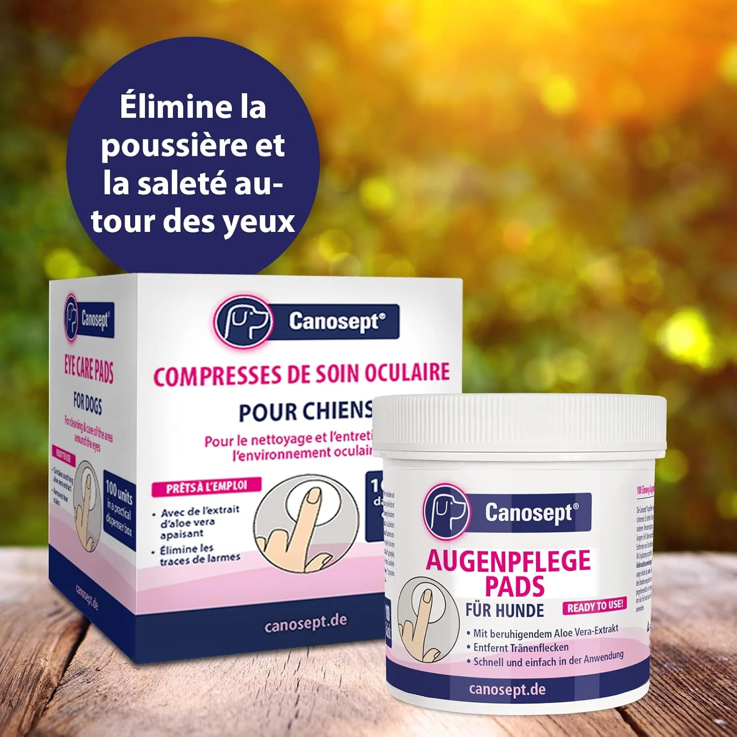 پدهای مراقبت از چشم Canosept