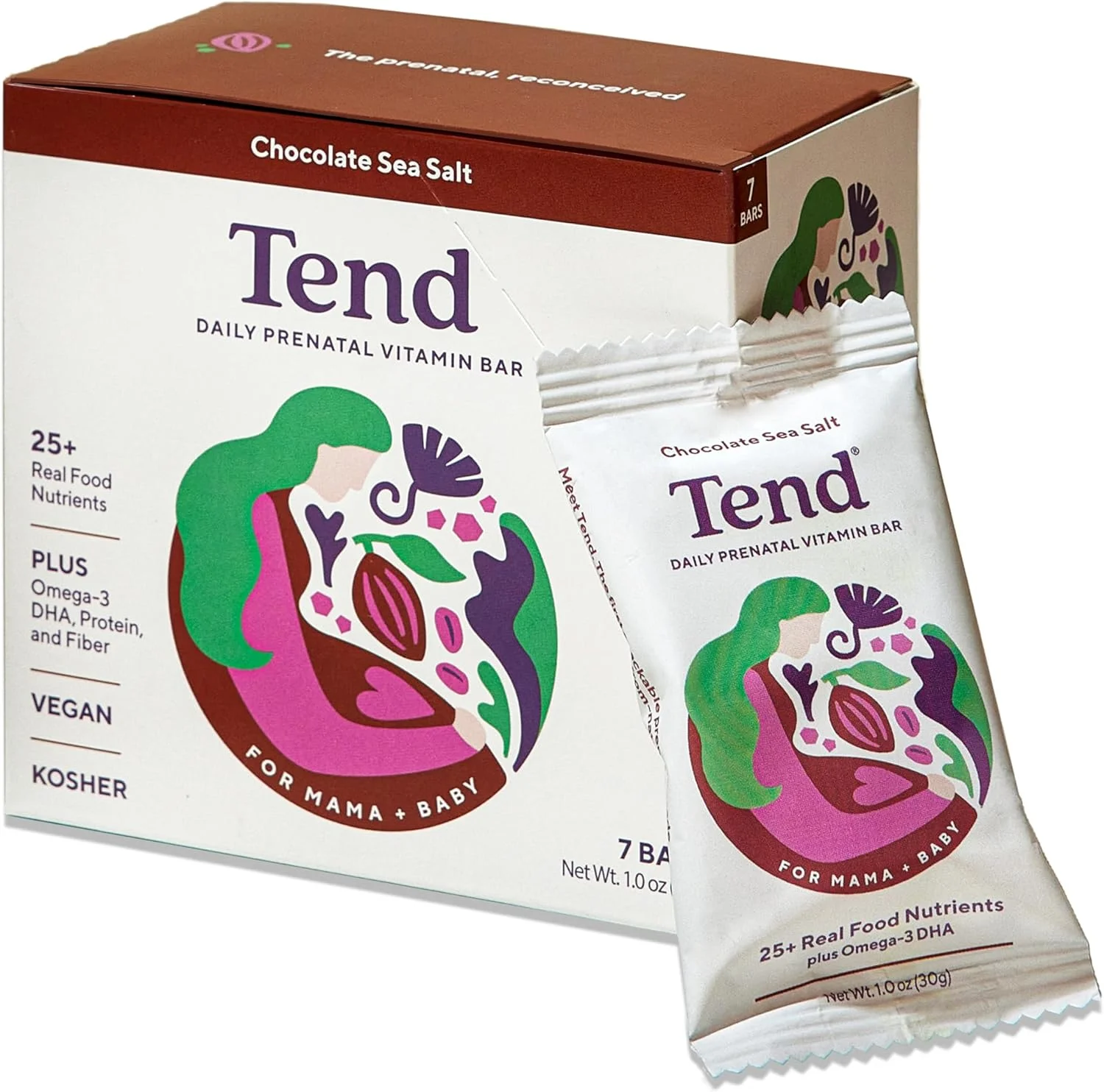 بهترین بار ویتامین روزانه دوران بارداری تند، تهیه شده با مواد ارگانیک برای مادران باردار و پس از زایمان، شامل DHA، ویتامین D، B، کولین، فولات، لسیتین آفتابگردان، طعم شکلات و نمک دریا بهترین بار ویتامین روزانه دوران بارداری تند، تهیه شده با مواد ارگانیک برای مادران باردار و پس از زایمان، شامل DHA، ویتامین D، B، کولین، فولات، لسیتین آفتابگردان، طعم شکلات و نمک دریا