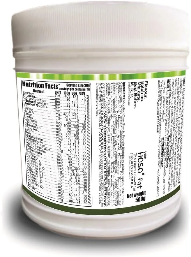 مکمل پروتئینی دوران بارداری و شیردهی Develo، نوشیدنی تغذیه ای و سلامتی، غذای پودری برای زنان باردار و مادران شیرده - 500 گرم (هل پسته)