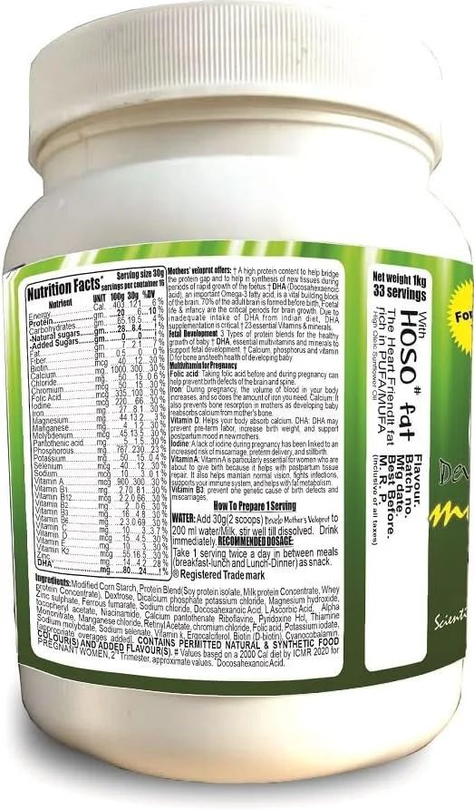 مکمل پروتئین دوران بارداری و شیردهی Develo، نوشیدنی تغذیه ای و سلامتی، غذای پودری برای زنان باردار و مادران شیرده - 1 کیلوگرم (توت فرنگی)