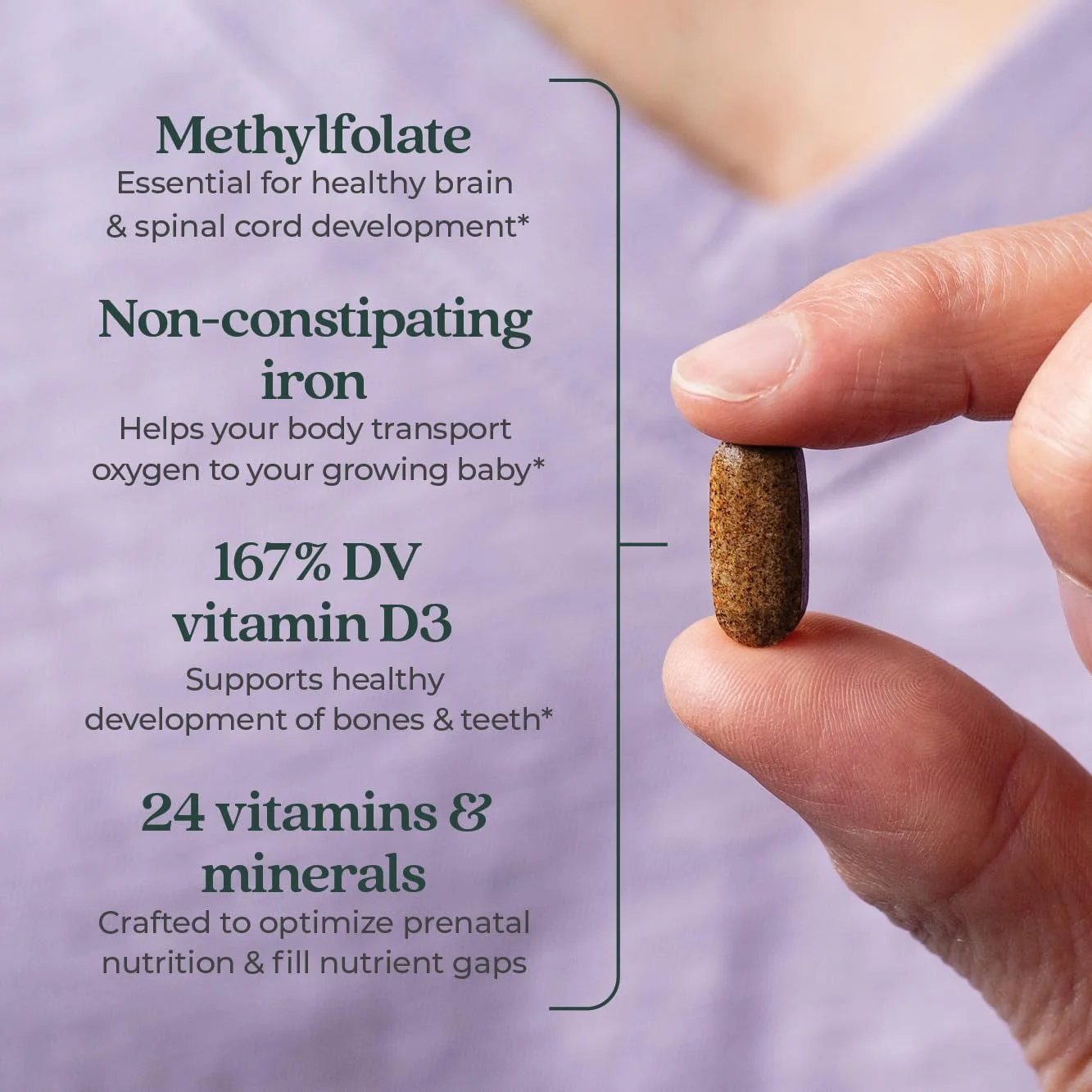 ویتامین های دوران بارداری نیو چپتر، ۴۸ عدد، مواد ارگانیک غیر تراریخته - تسکین دهنده تهوع صبحگاهی با زنجبیل، بهترین ویتامین های دوران بارداری تخمیر شده با غذاهای کامل برای مادر و نوزاد - (بسته بندی ممکن است متفاوت باشد)