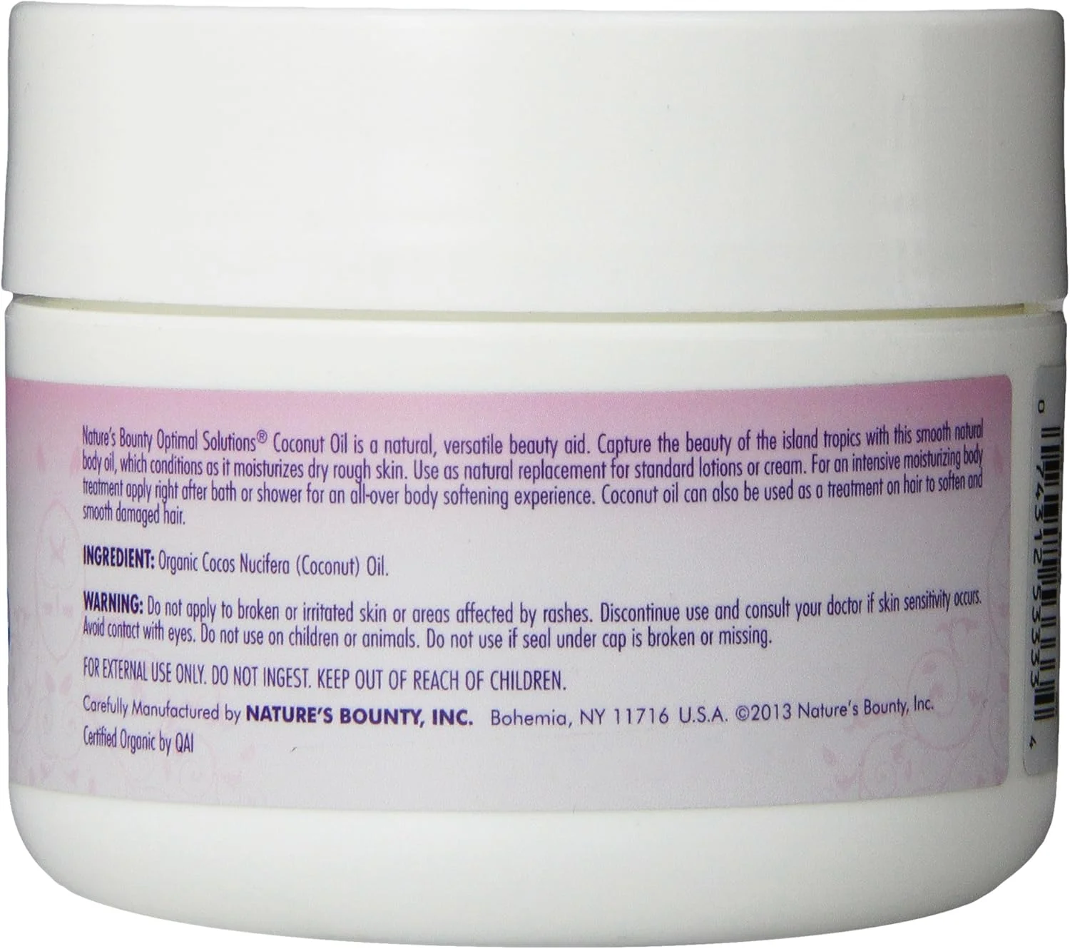 روغن نارگیل Nature's Bounty Optimal Solutions، ۲۱۰ میلی لیتر روغن نارگیل Nature's Bounty Optimal Solutions، ۲۱۰ میلی لیتر