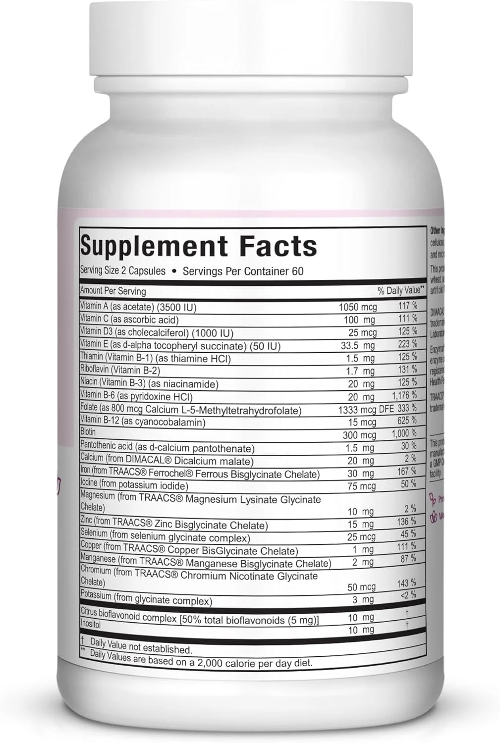 کپسول های کوچک دوران بارداری متیل فولات مکسی هلث 120 عددی کپسول های کوچک دوران بارداری متیل فولات مکسی هلث 120 عددی