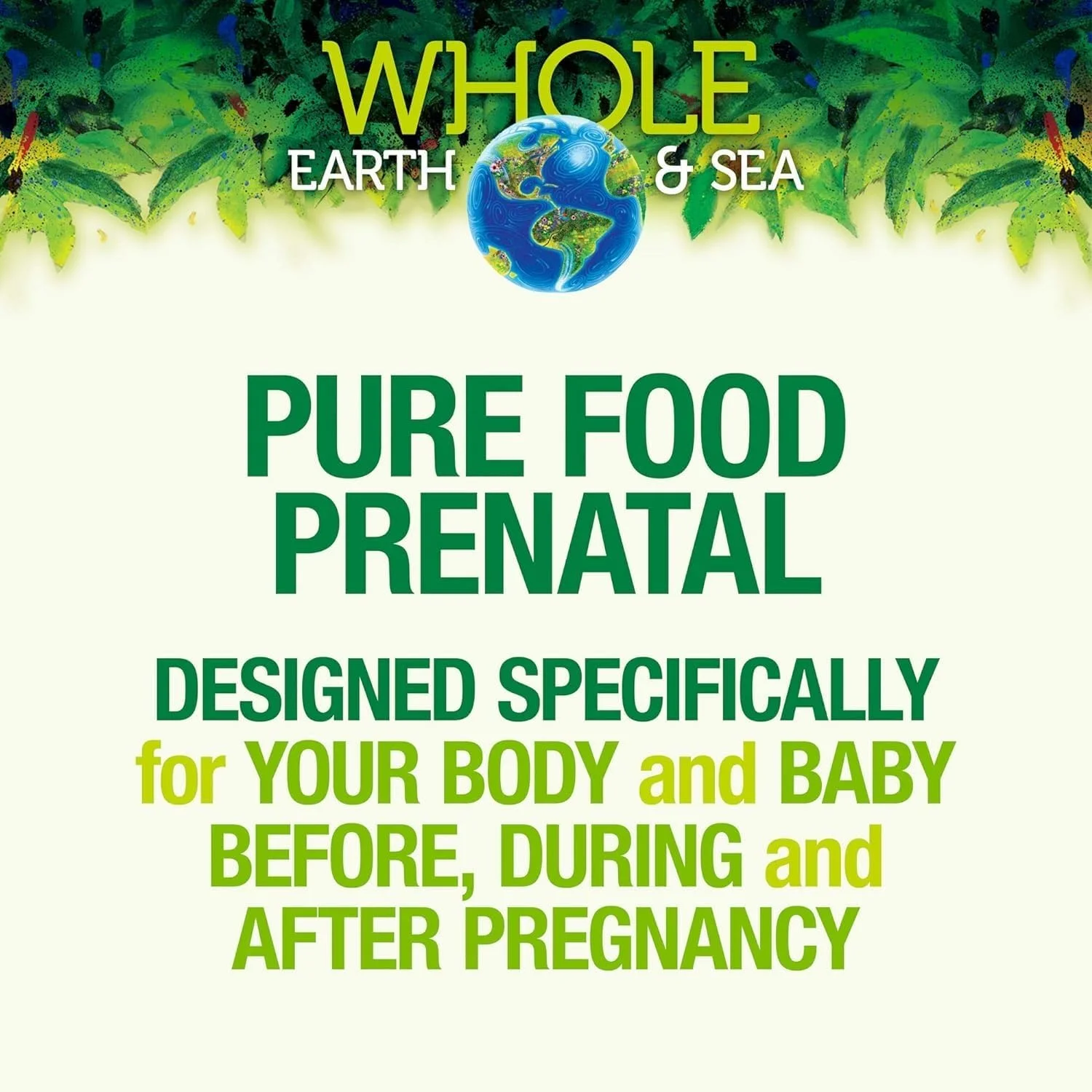 Natural Factors Whole Earth & Sea - مولتی ویتامین و مواد معدنی دوران بارداری Pure Food Women's، 60 عدد 179801