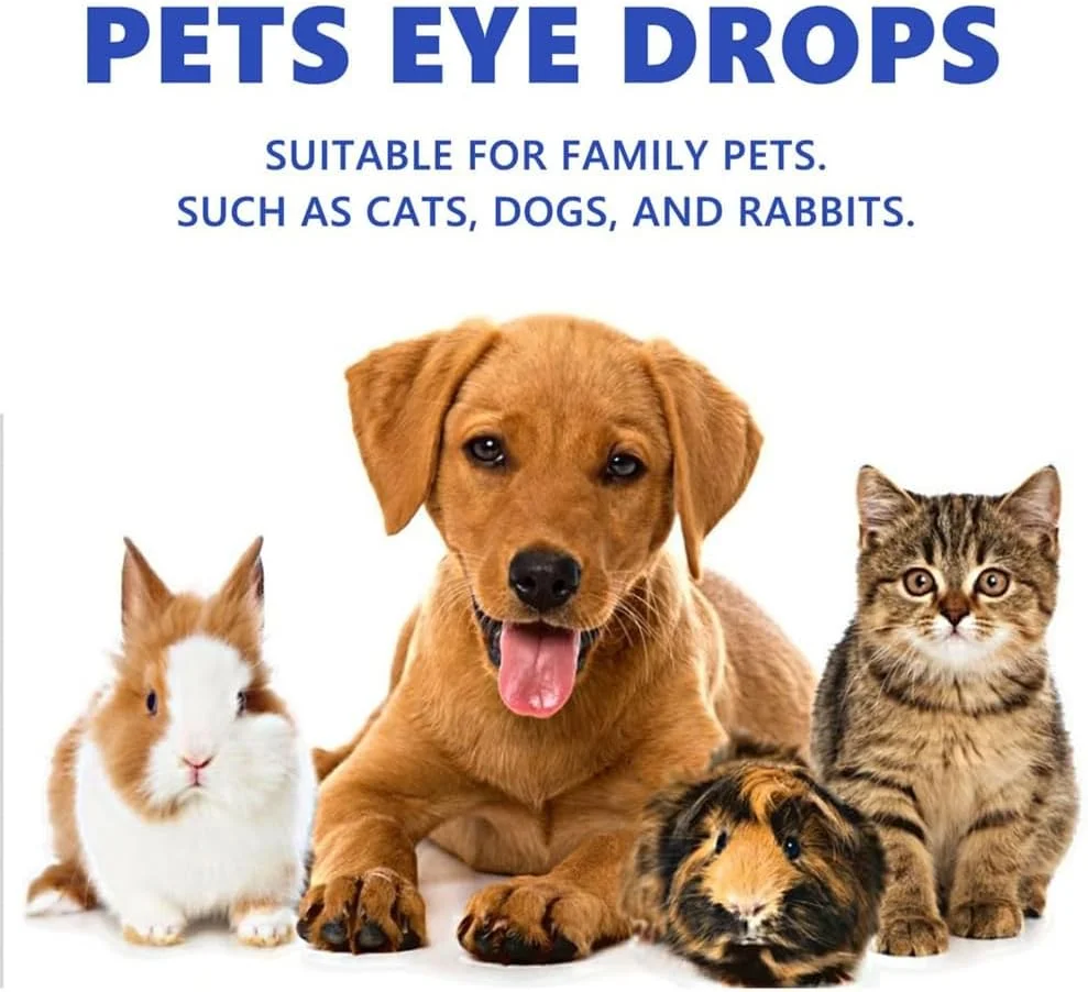 محلول شستشوی چشم سگ آزونی، 12 میلی لیتر، قطره چشمی نمکی ملایم، پاک کننده لکه اشک، بدون عطر و متعادل از نظر PH، قطره چشمی برای سگ ها و گربه ها برای شستشو و تسکین تحریکات چشم