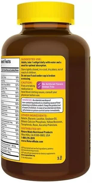 مولتی ویتامین دوران بارداری نیچرمید + DHA 200 میلی گرم، سافت ژل، 150 عدد مولتی ویتامین دوران بارداری نیچرمید + DHA 200 میلی گرم، سافت ژل، 150 عدد