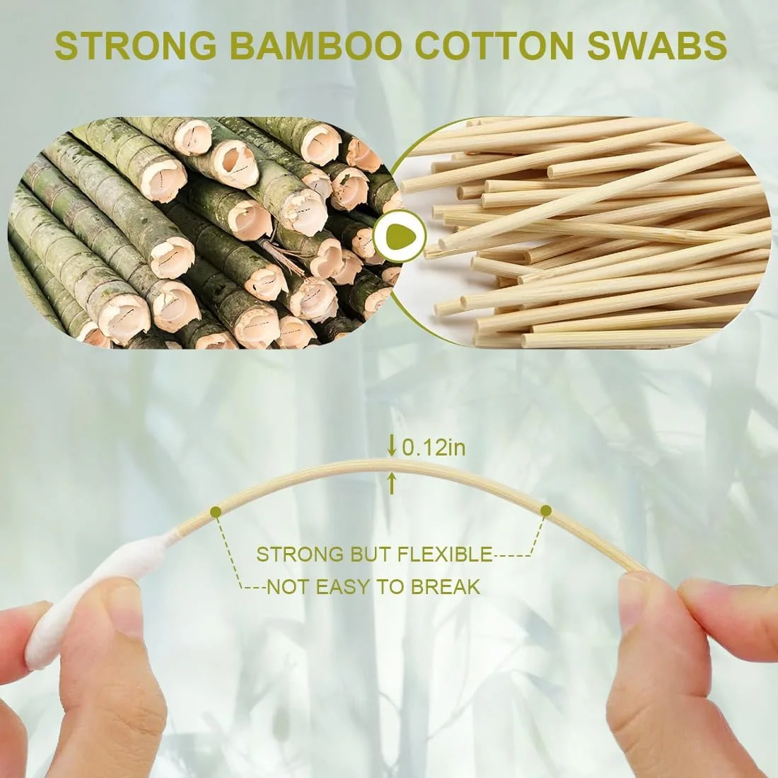 100 عدد گوش پاک کن پنبه ای برای حیوانات خانگی، 15 سانتی متر، مناسب برای تمیز کردن گوش سگ و گربه و از بین بردن جرم گوش 100 عدد گوش پاک کن پنبه ای برای حیوانات خانگی، 15 سانتی متر، مناسب برای تمیز کردن گوش سگ و گربه و از بین بردن جرم گوش