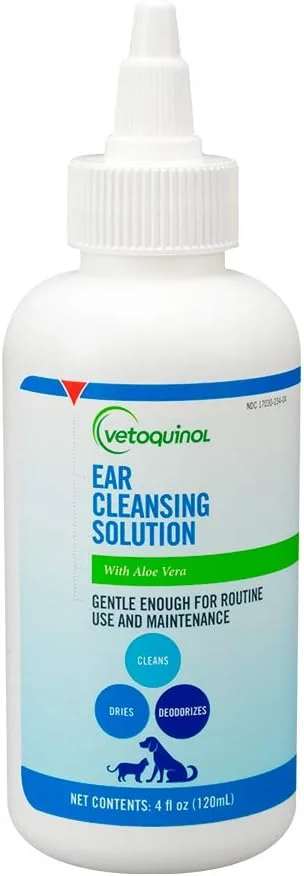 محلول پاک کننده گوش وتوکوئینول برای سگ و گربه 120 میلی لیتر