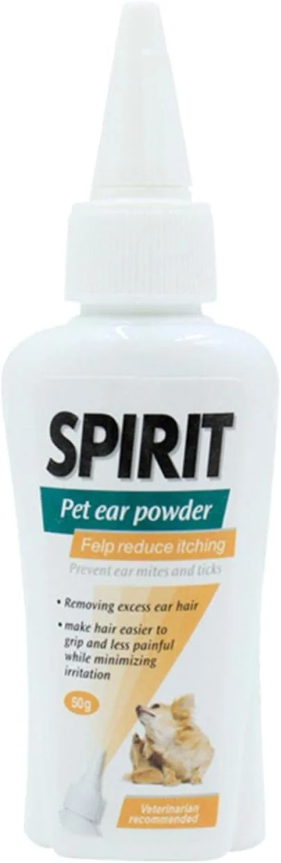 پودر تمیز کننده گوش حیوانات خانگی، مناسب سگ و گربه، 50 گرم