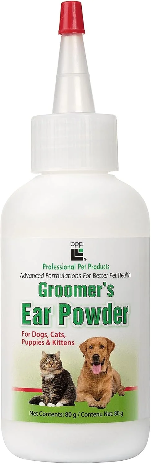 پودر گوش حرفه ای برای حیوانات خانگی، 80 گرم پودر گوش حرفه ای برای حیوانات خانگی، 80 گرم