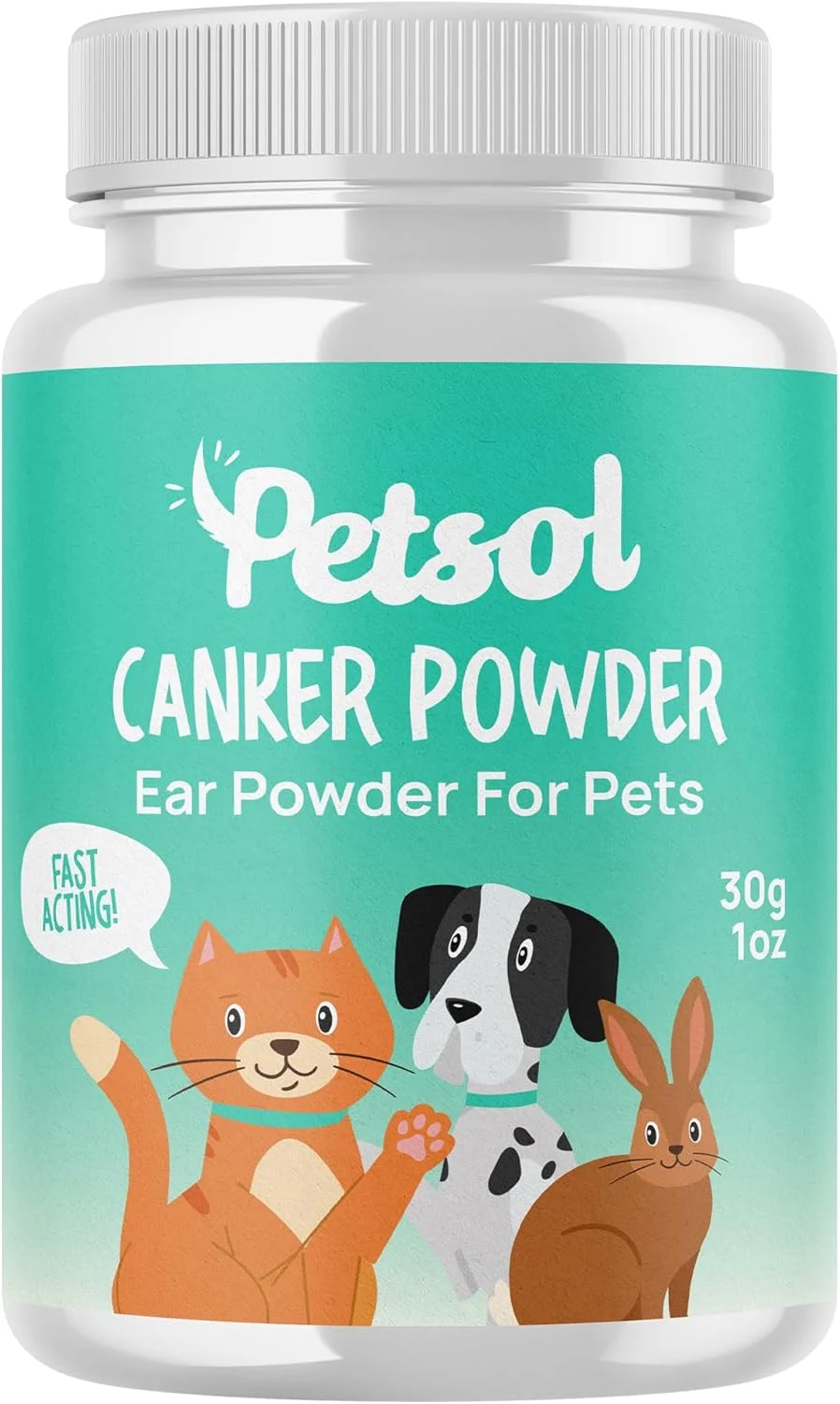 پودر ضد عفونت گوش (30 گرم) برای سگ، گربه، اسب، خرگوش، حیوانات کوچک و حیوانات خانگی - تسکین سریع خارش ناشی از کنه گوش، توقف تکان دادن سر، جرم، چرک و بوی گوش (30 گرم) پودر ضد عفونت گوش (30 گرم) برای سگ، گربه، اسب، خرگوش، حیوانات کوچک و حیوانات خانگی - تسکین سریع خارش ناشی از کنه گوش، توقف تکان دادن سر، جرم، چرک و بوی گوش (30 گرم)