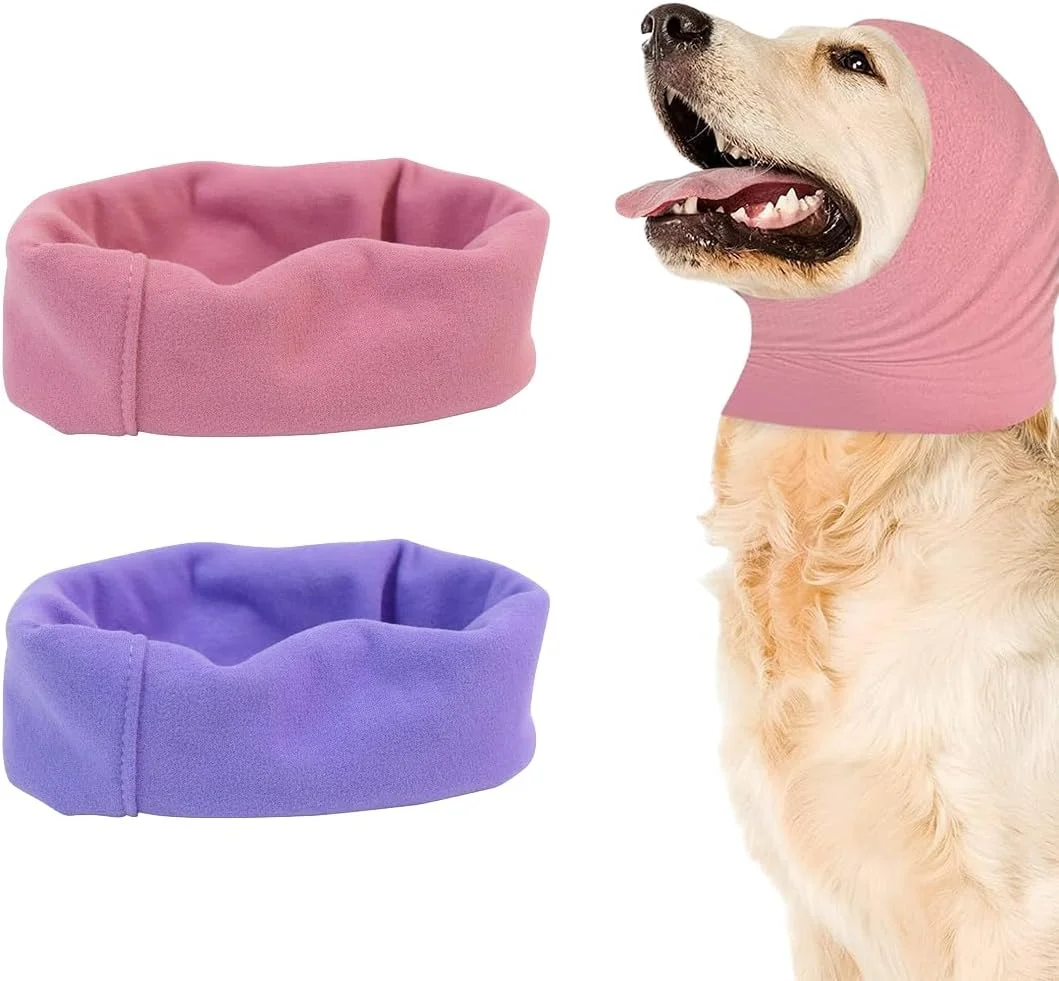 دو بسته گوشی آرامش بخش سگ، محافظت از صدا، مناسب پیرایش و حمام (کوچک)