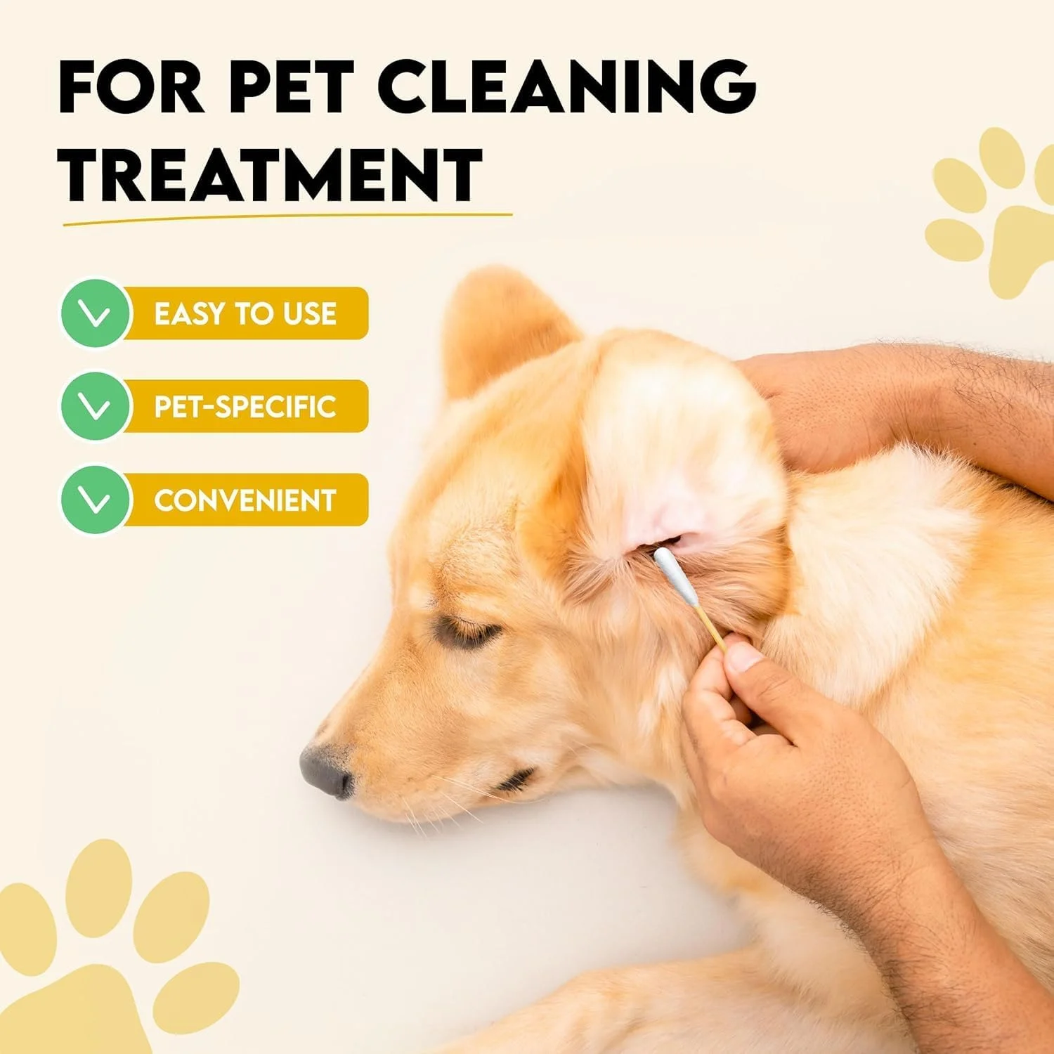 گوش پاک کن سگ Lonimia، گوش پاک کن پنبه ای برای سگ ها، 200 عدد گوش پاک کن چوبی با طراحی بلند، نرم، ملایم، کاربردی و قابل حمل، مناسب برای حیوانات خانگی از جمله گربه ها، خرگوش ها و غیره گوش پاک کن سگ Lonimia، گوش پاک کن پنبه ای برای سگ ها، 200 عدد گوش پاک کن چوبی با طراحی بلند، نرم، ملایم، کاربردی و قابل حمل، مناسب برای حیوانات خانگی از جمله گربه ها، خرگوش ها و غیره