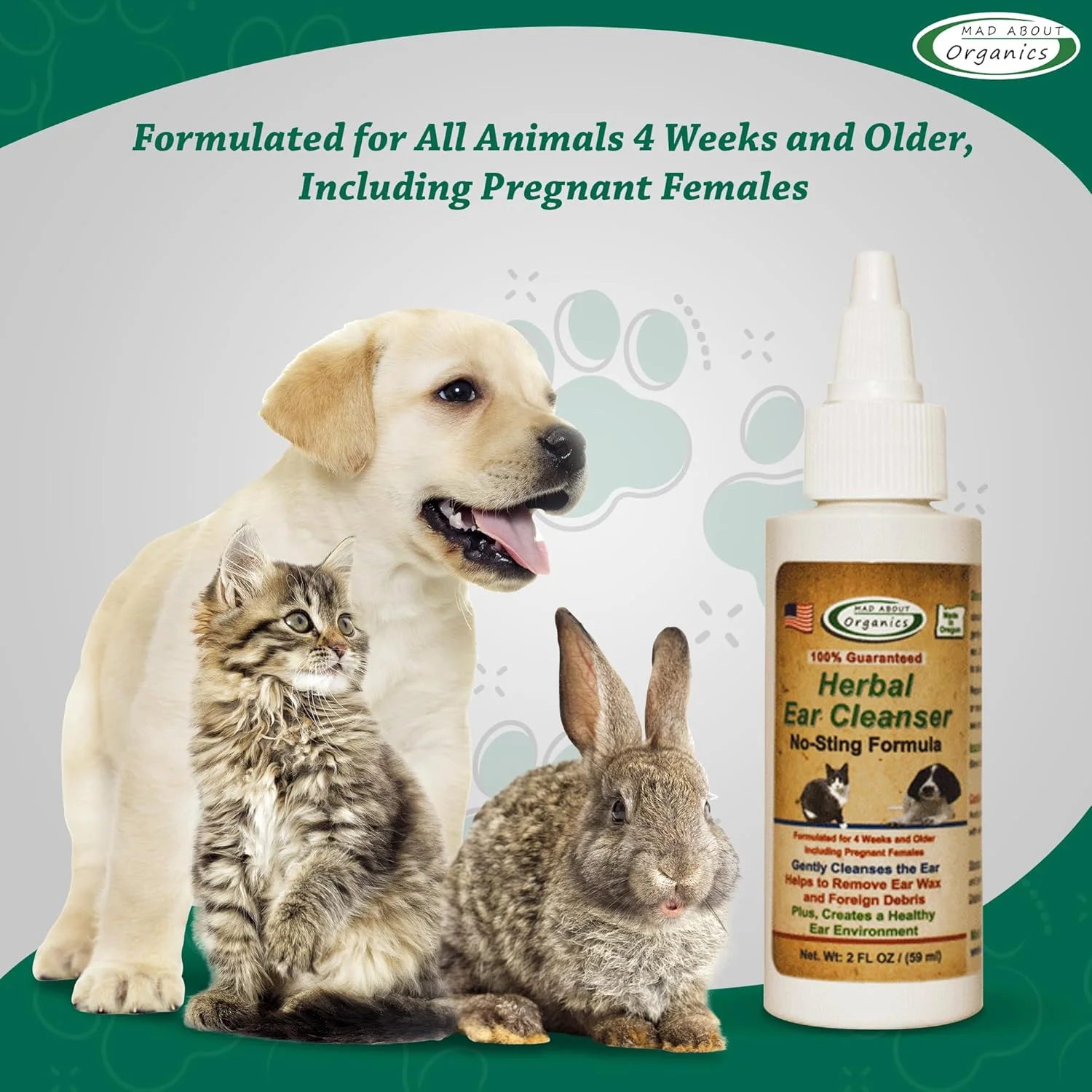 محلول پاک کننده گوش گیاهی 60 میلی لیتر محلول پاک کننده گوش گیاهی 60 میلی لیتر