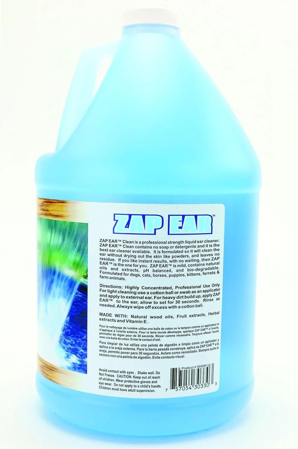 محلول پاک کننده گوش Kelco RTU Zap، گالن (KE303300) محلول پاک کننده گوش Kelco RTU Zap، گالن (KE303300)