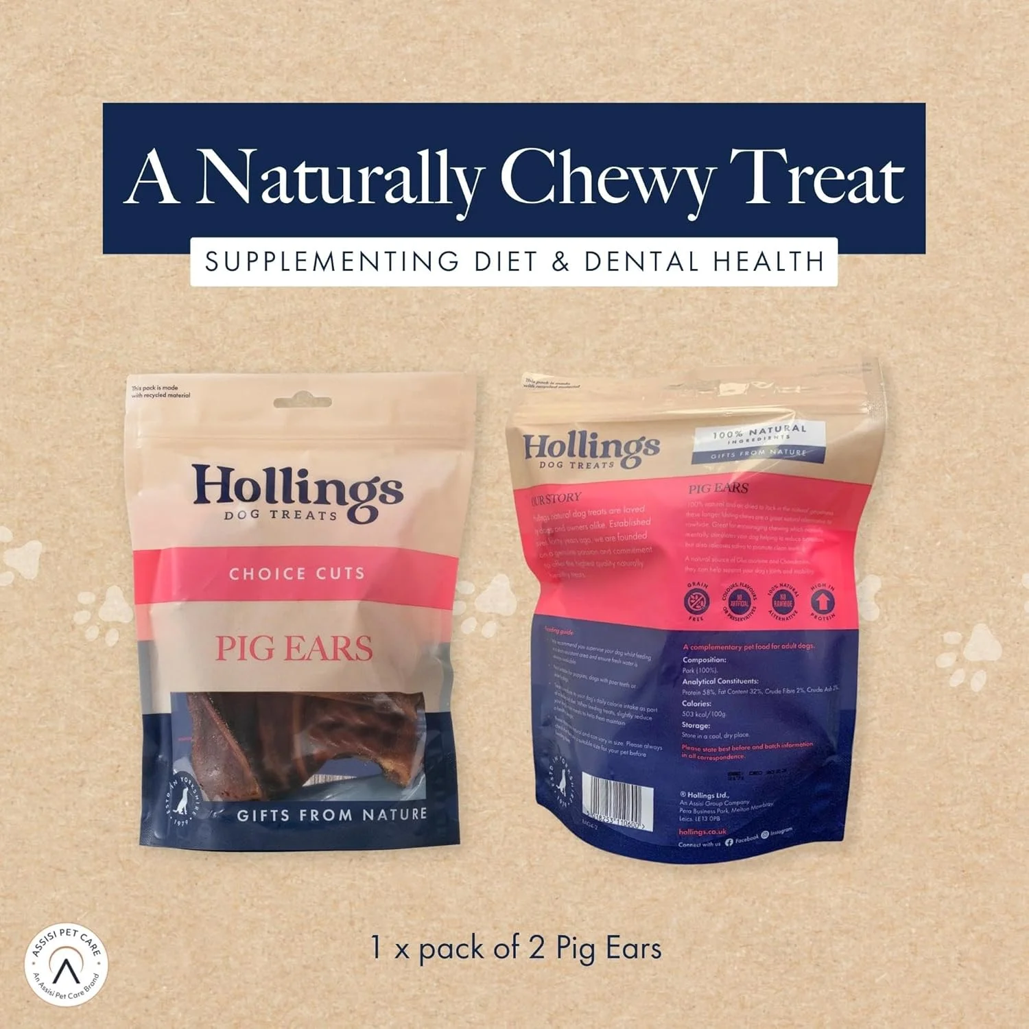 گوش خوک هالینگس لیمیتد، بسته دوتایی