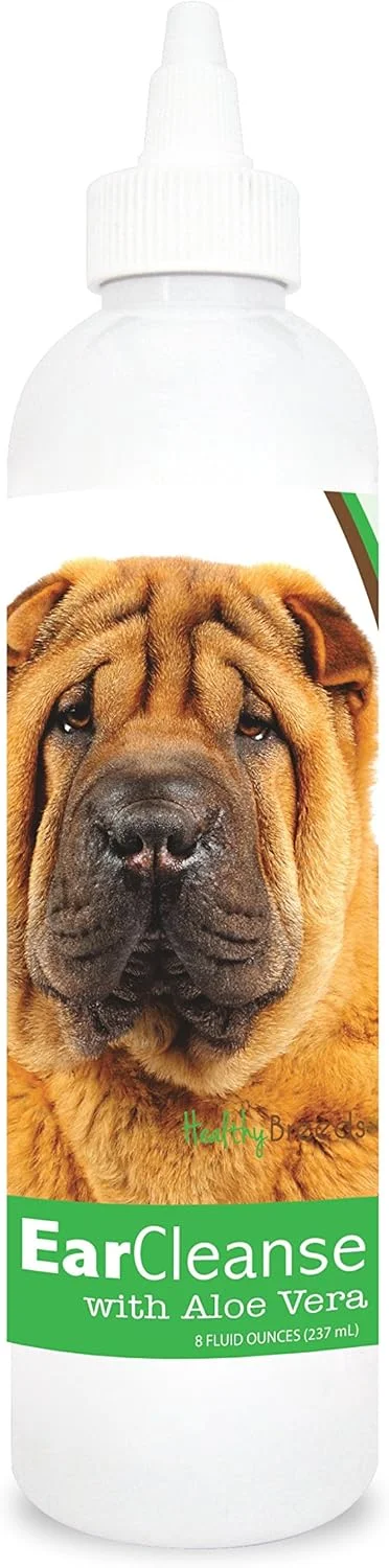 محلول شستشوی گوش سگ نژاد شارپی چینی - بیش از 200 نژاد - فرمول توصیه شده دامپزشکی - آسان تر از دستمال مرطوب - خیار و ملون 240 میلی لیتر محلول شستشوی گوش سگ نژاد شارپی چینی - بیش از 200 نژاد - فرمول توصیه شده دامپزشکی - آسان تر از دستمال مرطوب - خیار و ملون 240 میلی لیتر