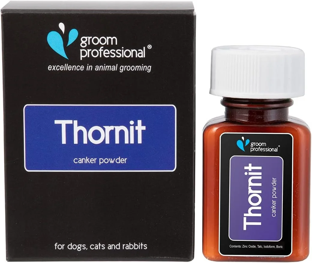 پودر گوش Thornit Professional Grooming، 20 گرم پودر گوش Thornit Professional Grooming، 20 گرم