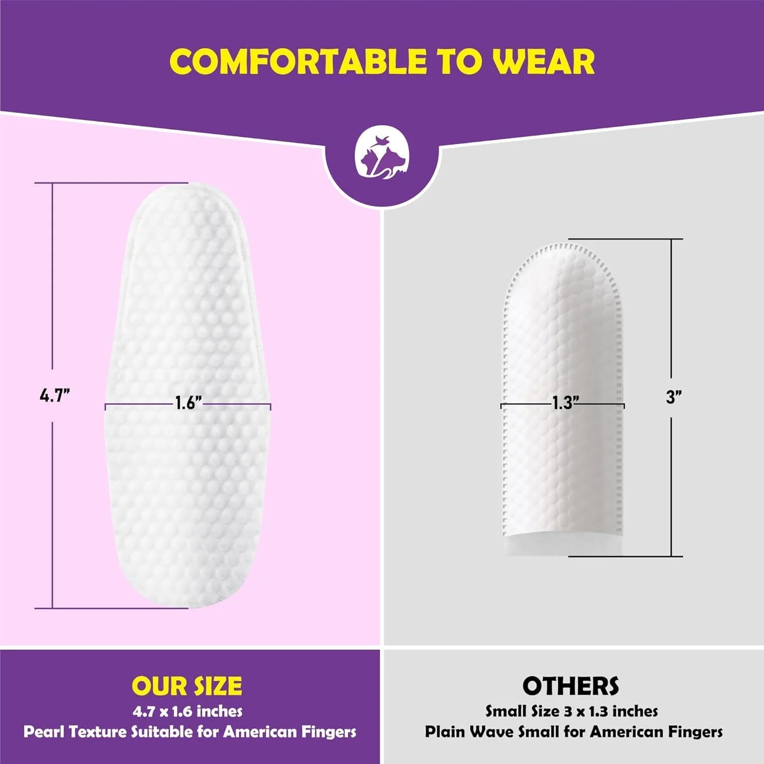 دستمال مرطوب گوش سگ، بسته 2 عددی دستمال مرطوب گوش سگ، بسته 2 عددی