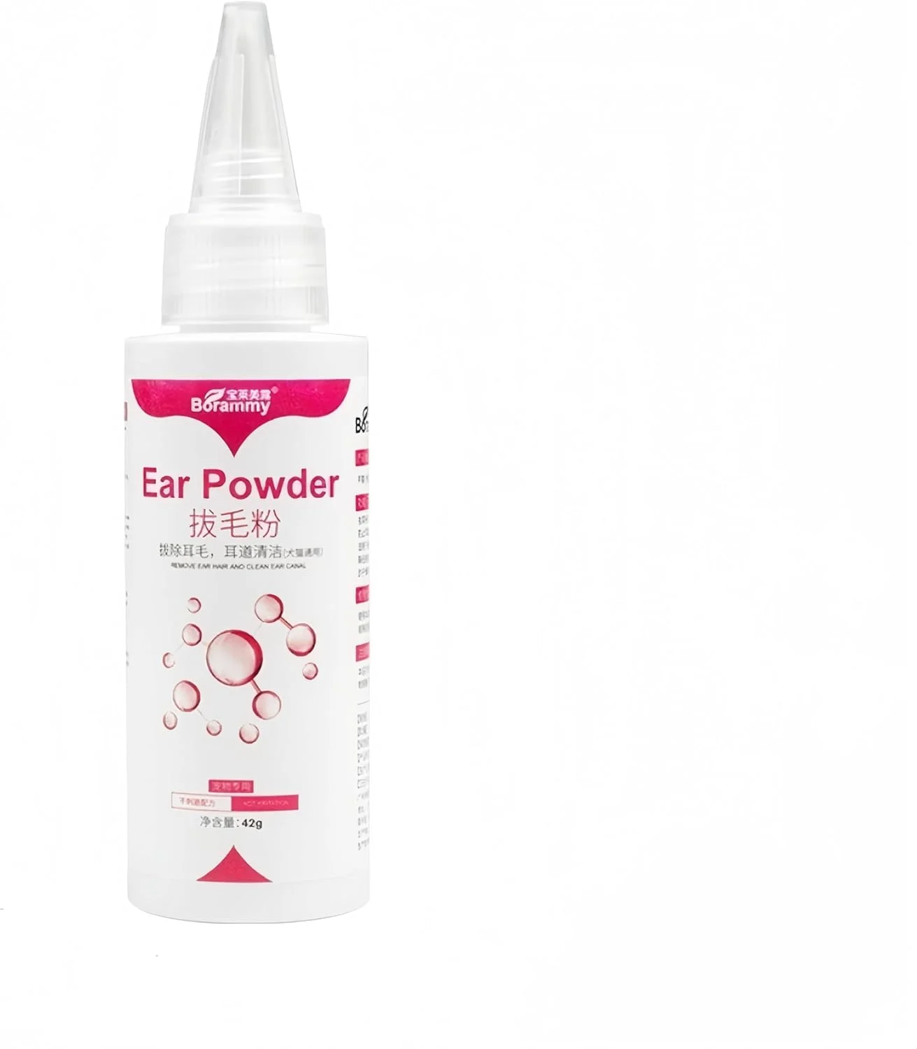 پودر تمیز کننده گوش حیوانات خانگی - پودر رفع موهای زائد گوش - گوش های حیوان خانگی خود را تمیز و سالم نگه دارید (C)