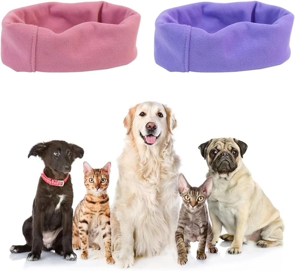 محافظ گوش سگ برای کاهش اضطراب، 2 عدد محافظ گوش سگ، محافظ گوش سگ، اسنود سگ، گرم نگهدارنده گوش سگ، محافظ گوش حیوانات خانگی، چند رنگ، سایز M