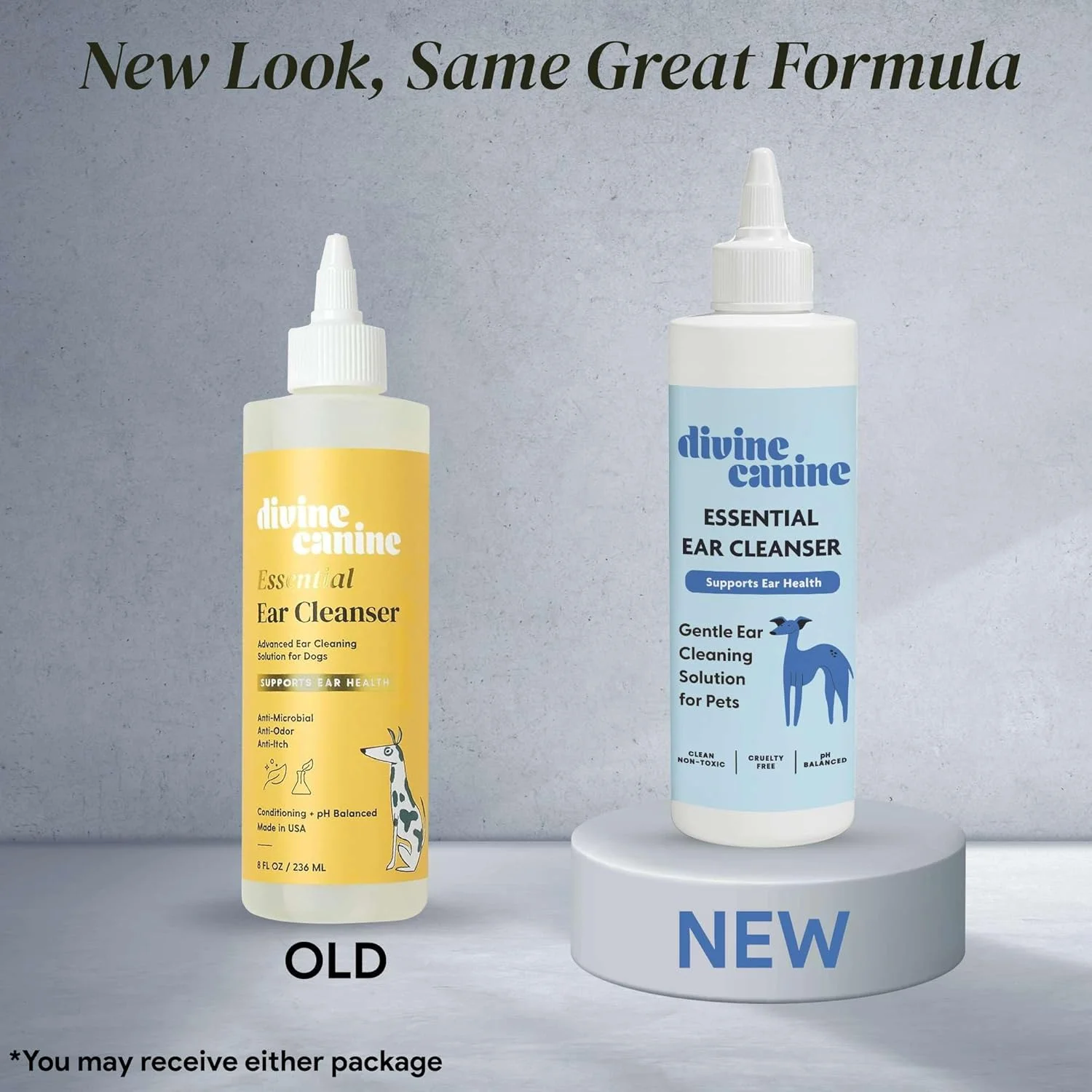 محلول پاک کننده گوش سگ 120 میلی لیتر، شستشوی گوش سگ، قطره گوش برای حل کردن جرم، رفع بو و پشتیبانی