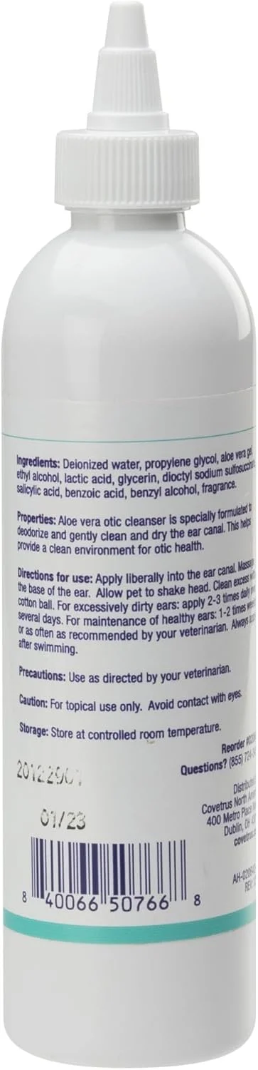 محلول پاک کننده گوش آلوئه کلنس کاوتروس، 236 میلی لیتر محلول پاک کننده گوش آلوئه کلنس کاوتروس، 236 میلی لیتر