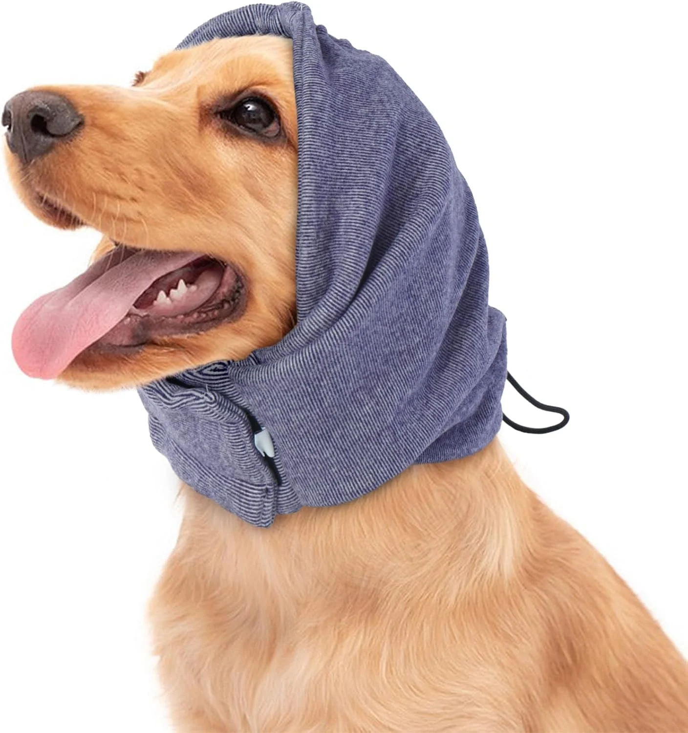 روگوشی سگ BRKURLEG برای کاهش اضطراب، محافظ گوش سگ برای محافظت در برابر سر و صدا، آستین پوشش سر هودی آرام‌بخش سگ، گوش‌های آرام برای سگ، حمام کردن و گرم نگه داشتن در زمستان